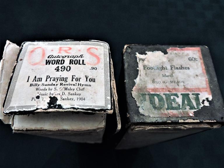 Image for PLAYER PIANO WORD ROLLS OF FAMOUS MUSIC