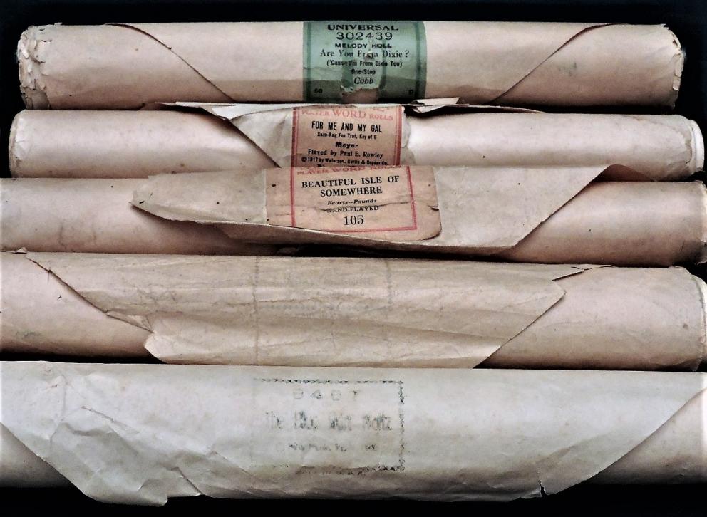 Image for PLAYER PIANO WORD ROLLS OF FAMOUS MUSIC