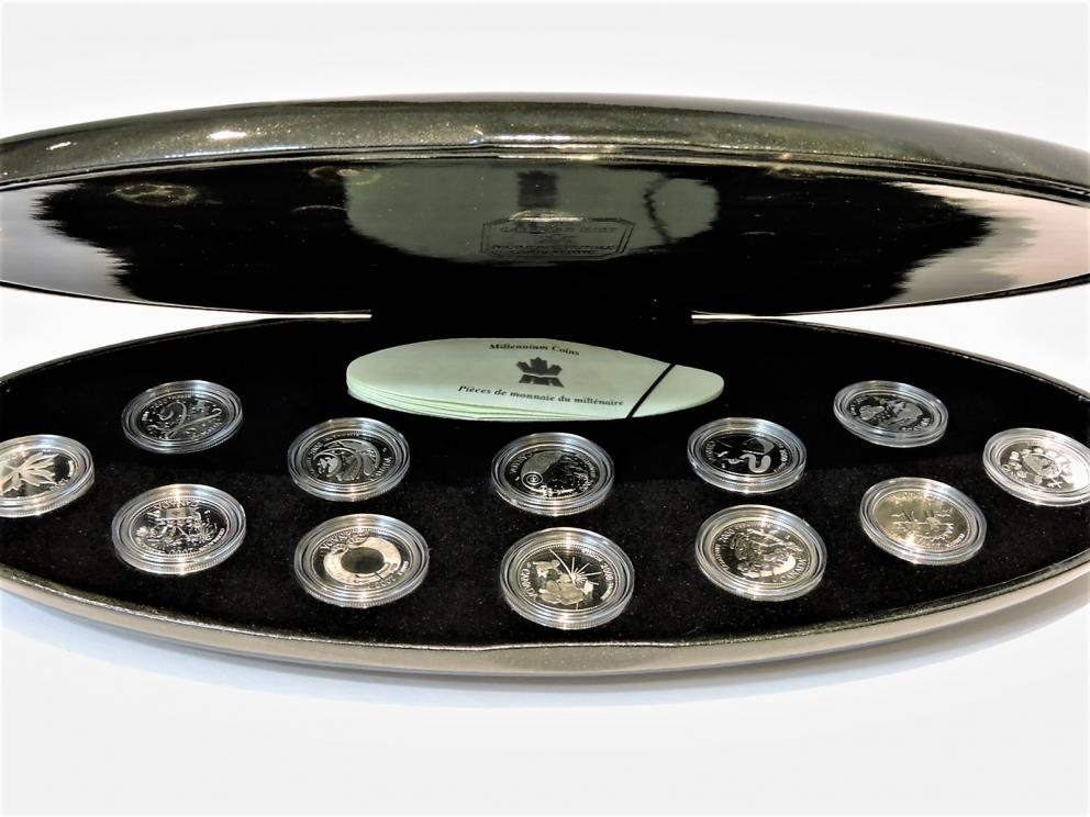Image for MILLENNIUM SILVER COINS of CANADA 2000