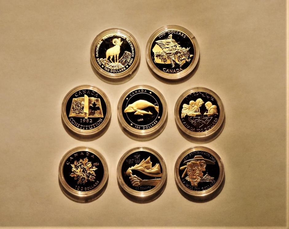 Image for GOLD GOLD CANADIAN GOLD COINS ROYAL CANADIAN MINT