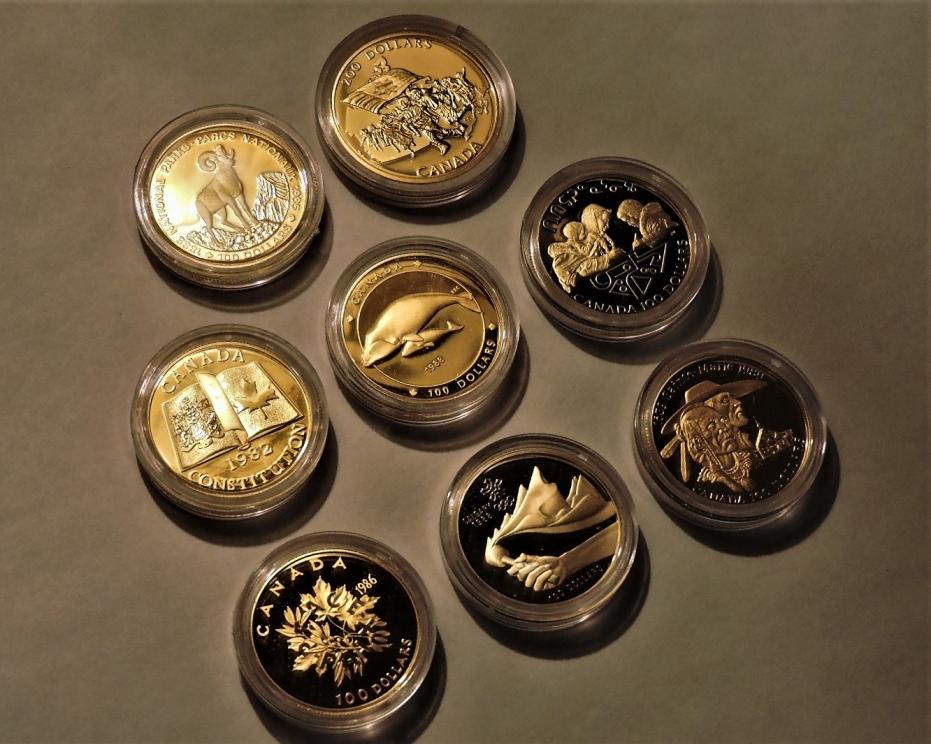 Image for GOLD GOLD CANADIAN GOLD COINS ROYAL CANADIAN MINT