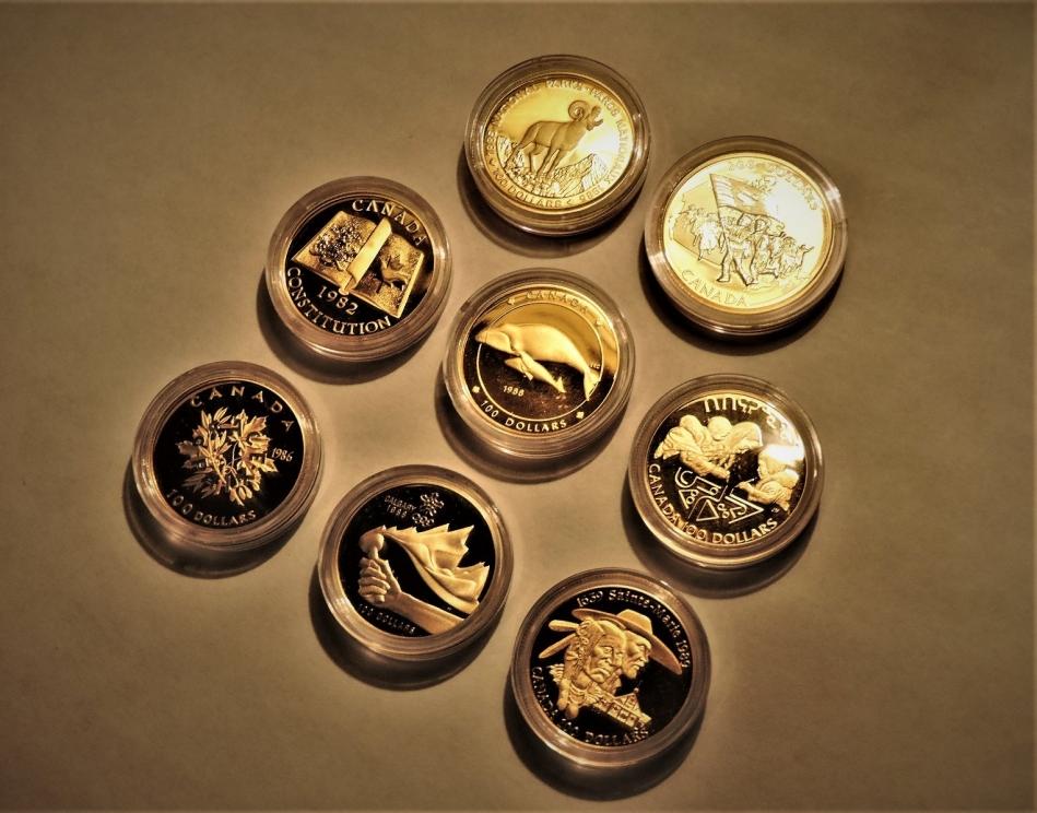Image for GOLD GOLD CANADIAN GOLD COINS ROYAL CANADIAN MINT