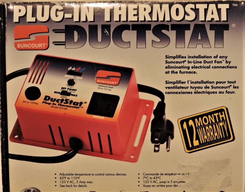 Image for SUNCOURT DUCTSTAT DS100