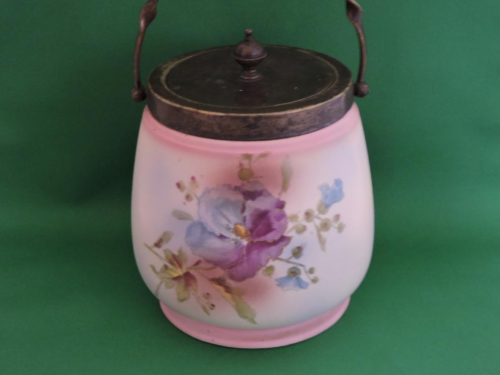 Image for Biscuit Barrel or Cracker Jar England 1930’s