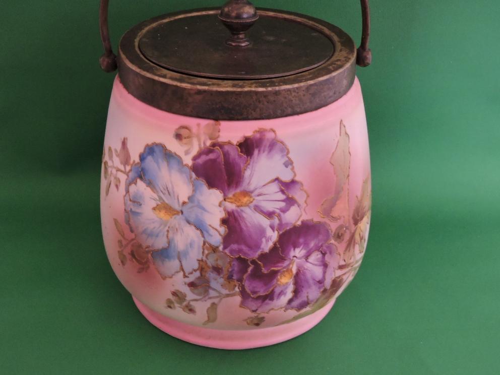 Image for Biscuit Barrel or Cracker Jar England 1930’s