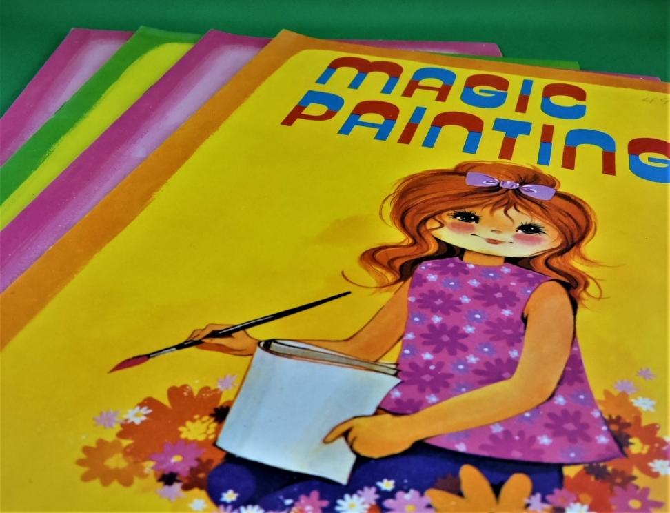 Image for MAGIC PAINTING COLOR BOOKS PRINTED IN ENGLAND (1990’S)