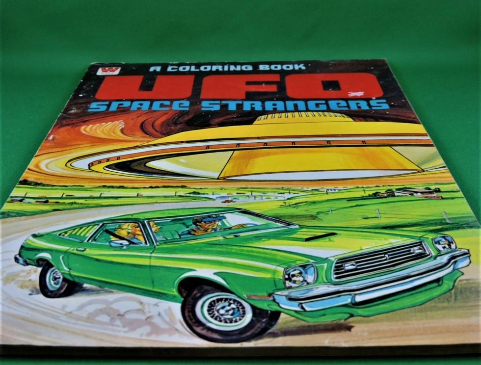 Image for “SPACE STRANGERS UFO” A WHITMAN COLORING BOOK