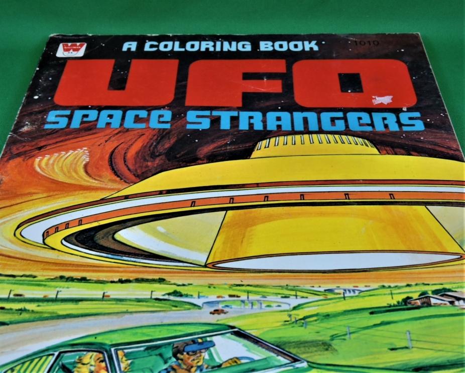 Image for “SPACE STRANGERS UFO” A WHITMAN COLORING BOOK