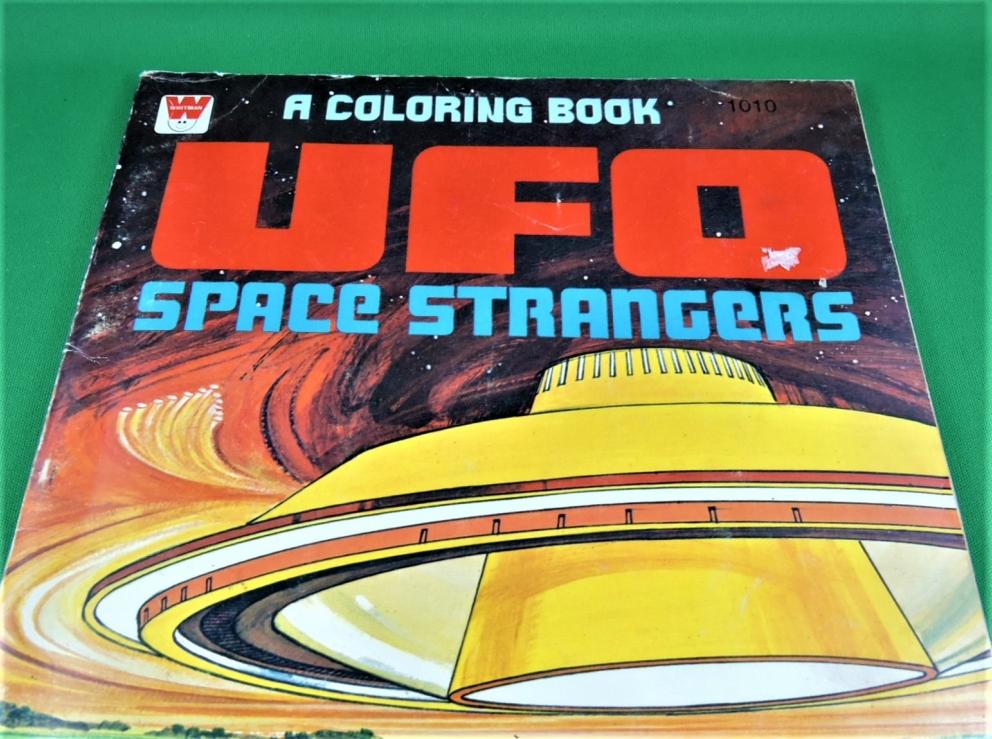 Image for “SPACE STRANGERS UFO” A WHITMAN COLORING BOOK