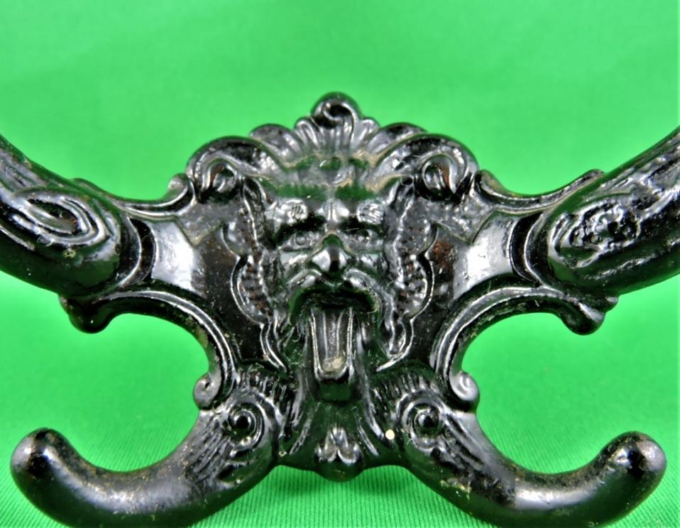 Image for “Lion / Gargoyle” Tree Hook Pair - Vintage/Antique