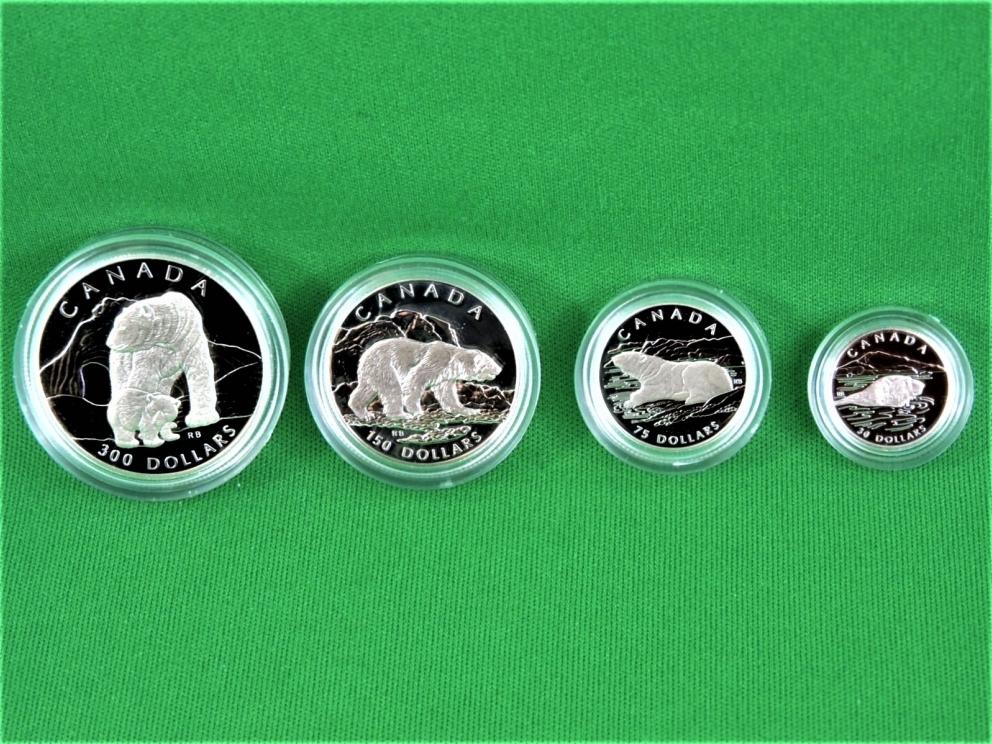 Image for The Platinum Polar Bear Coin Set - Royal Canadian Mint