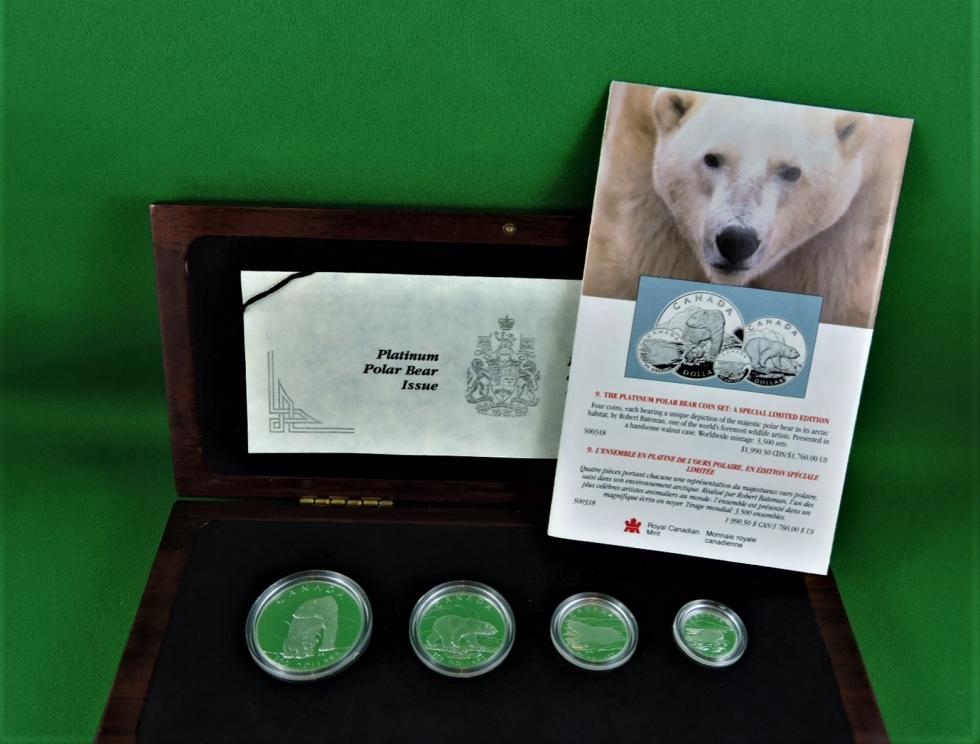 Image for The Platinum Polar Bear Coin Set - Royal Canadian Mint