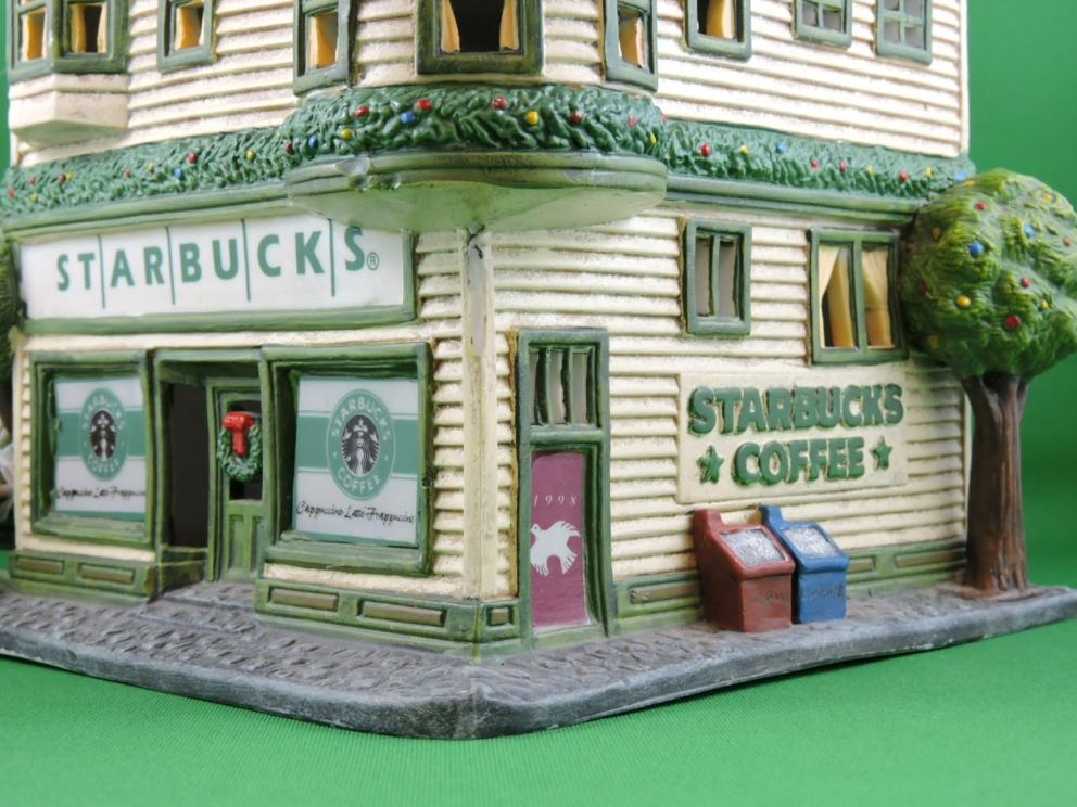 Image for STARBUCKS - Rare Light Up Festive Coffee House