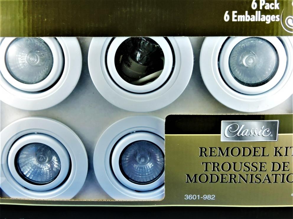 Image for Hardware Electrical Clearance Classic Remodel Lighting Kit