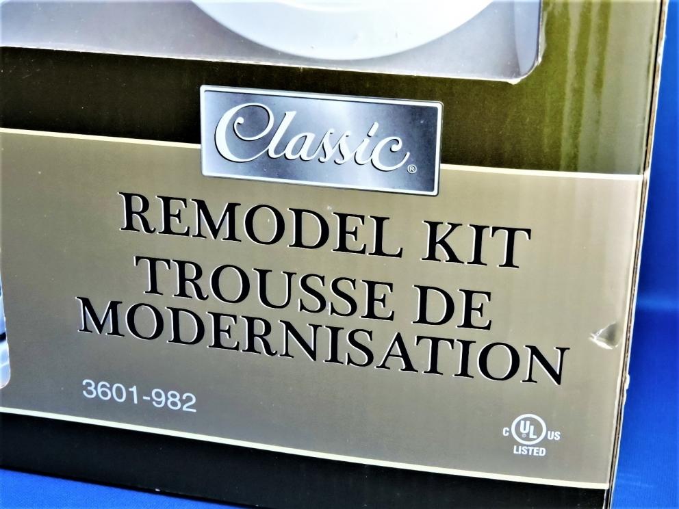 Image for Hardware Electrical Clearance Classic Remodel Lighting Kit