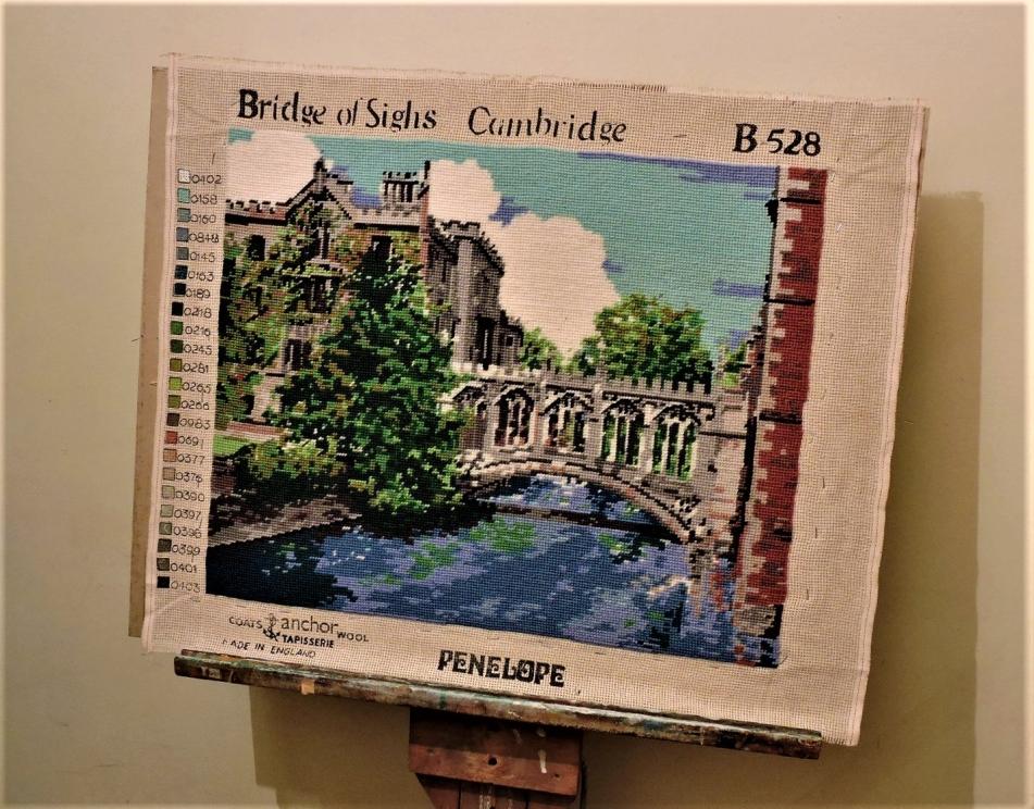 Image for “Bridge of Sighs” Cambridge Tapestry -  Made in England