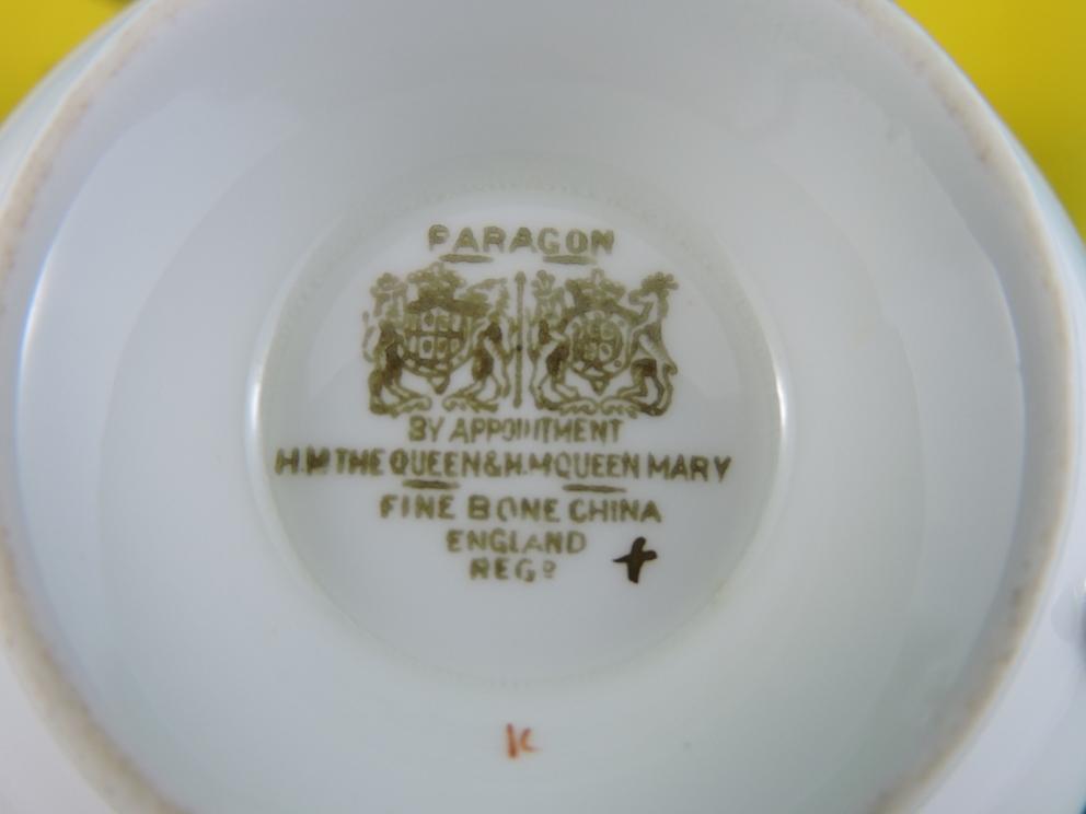 Image for Paragon- Double Warrant - Rare - Vintage Fine Bone China