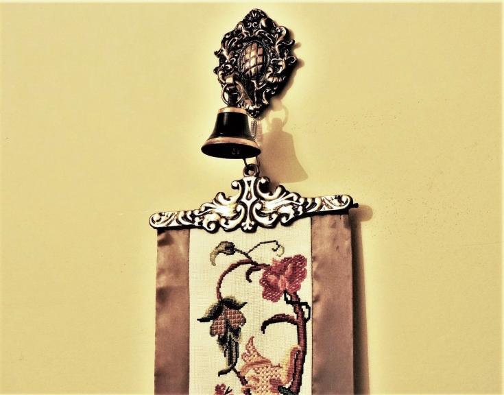 Image for Jacobean Vintage Cross Stitch Bell Pull