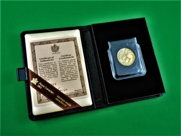 Image for Gold Coin 1979 - Royal Canadian Mint - International Year of the Child