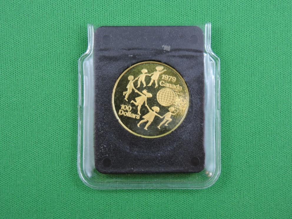 Image for Gold Coin 1979 - Royal Canadian Mint - International Year of the Child