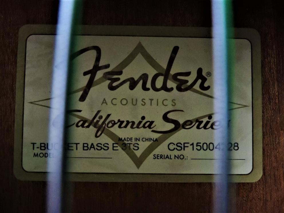 Image for Fender T-Bucket Bass Guitar