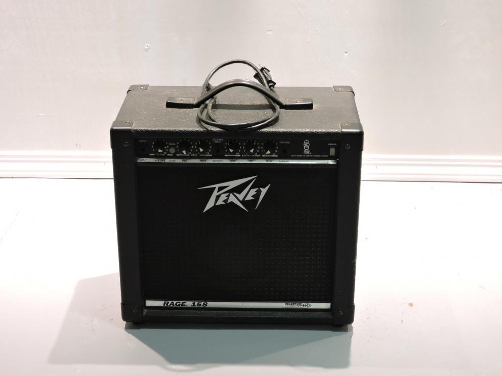 Image for Peavey Rage 158 Silver Stripe Guitar Amplifier