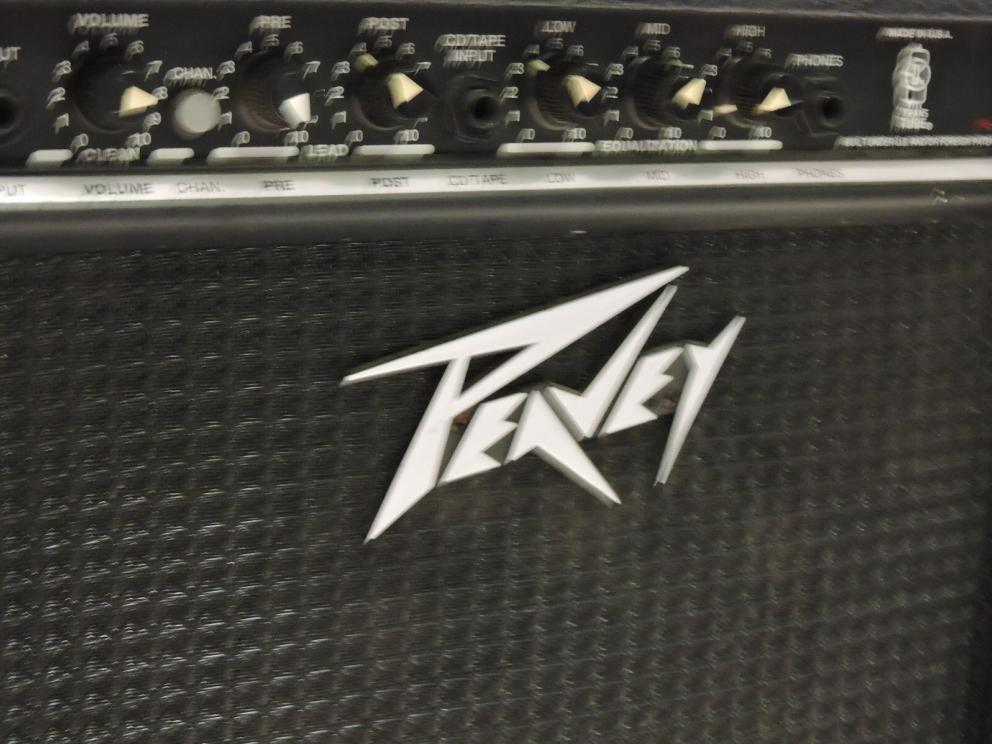 Image for Peavey Rage 158 Silver Stripe Guitar Amplifier