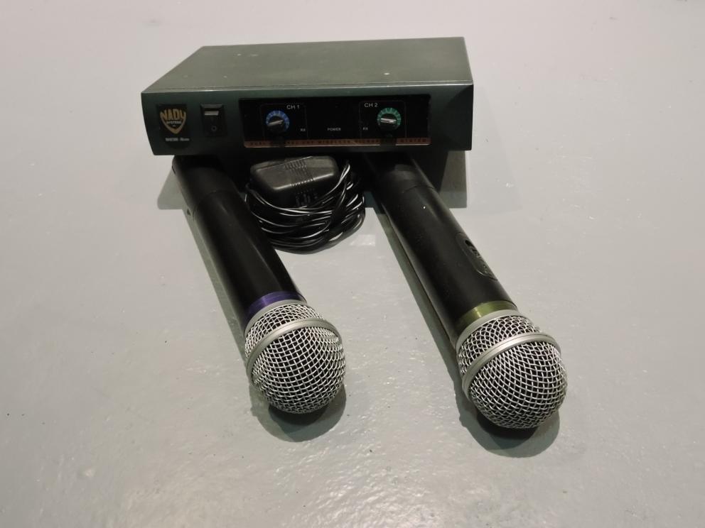 Image for Nady Dual Wireless Handheld Microphone System