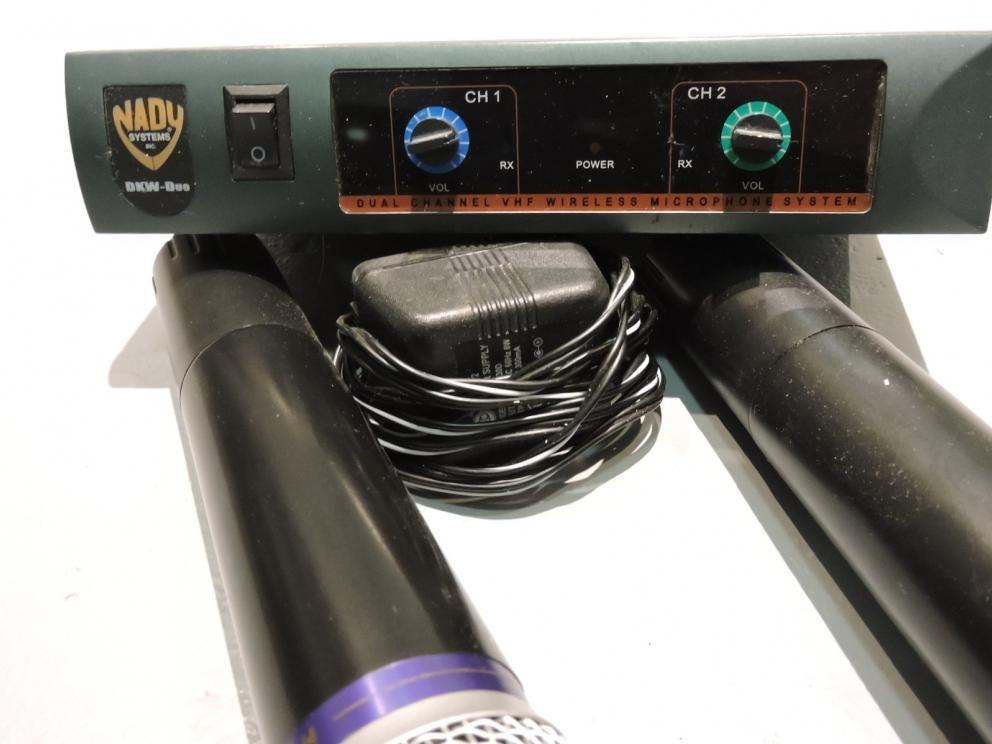 Image for Nady Dual Wireless Handheld Microphone System