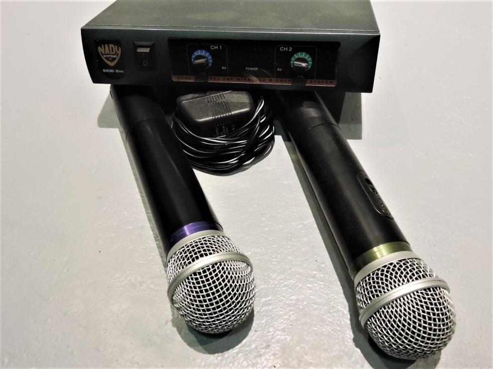 Image for Nady Dual Wireless Handheld Microphone System