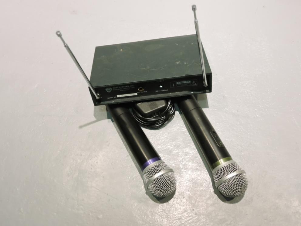 Image for Nady Dual Wireless Handheld Microphone System