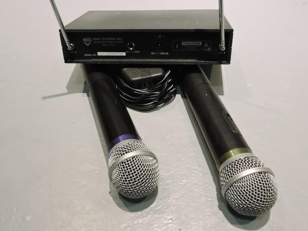 Image for Nady Dual Wireless Handheld Microphone System