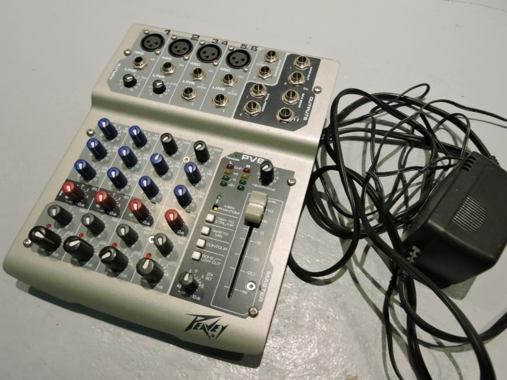 Image for Peavey PV6 Mixing Console