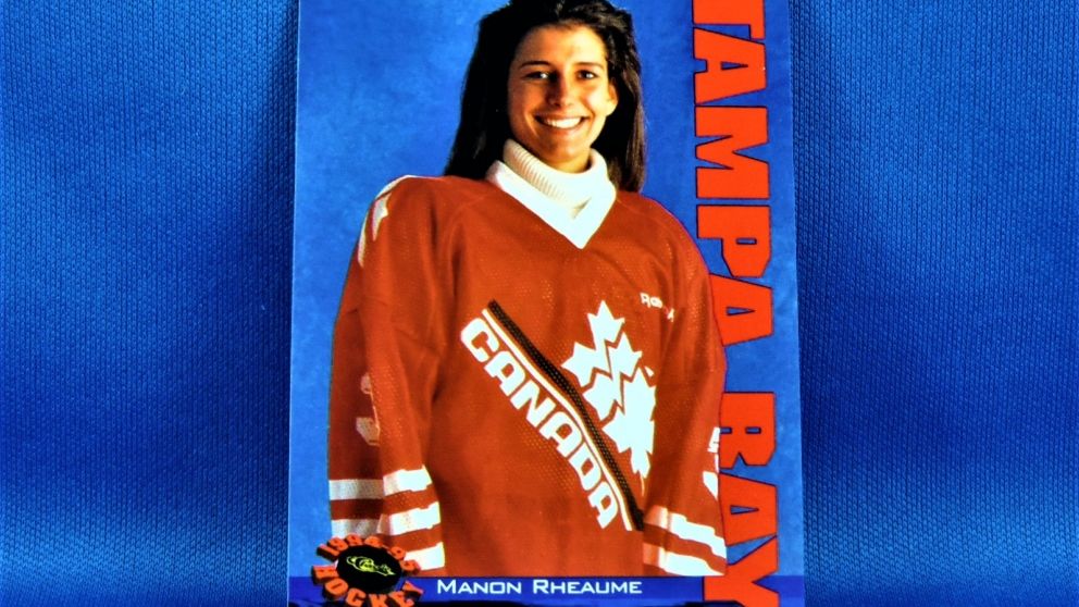 Manon rheaume jersey on sale