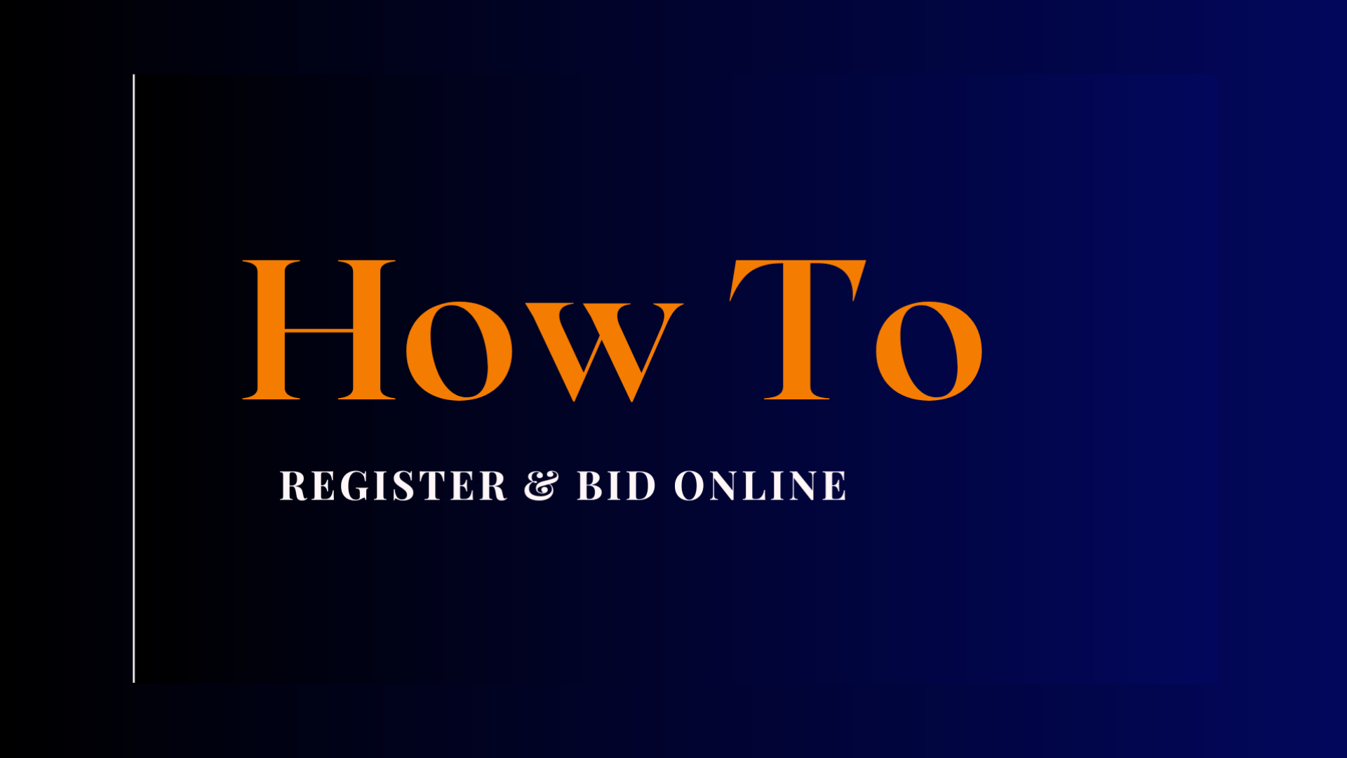 Slider how to register