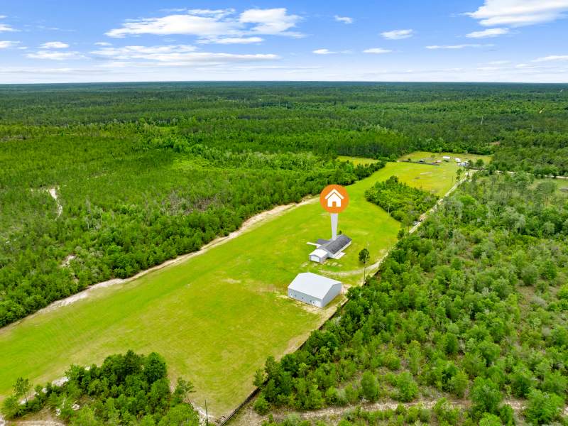Image for Private Runway with Home & Hangar on 80± acres in Fountain, Florida