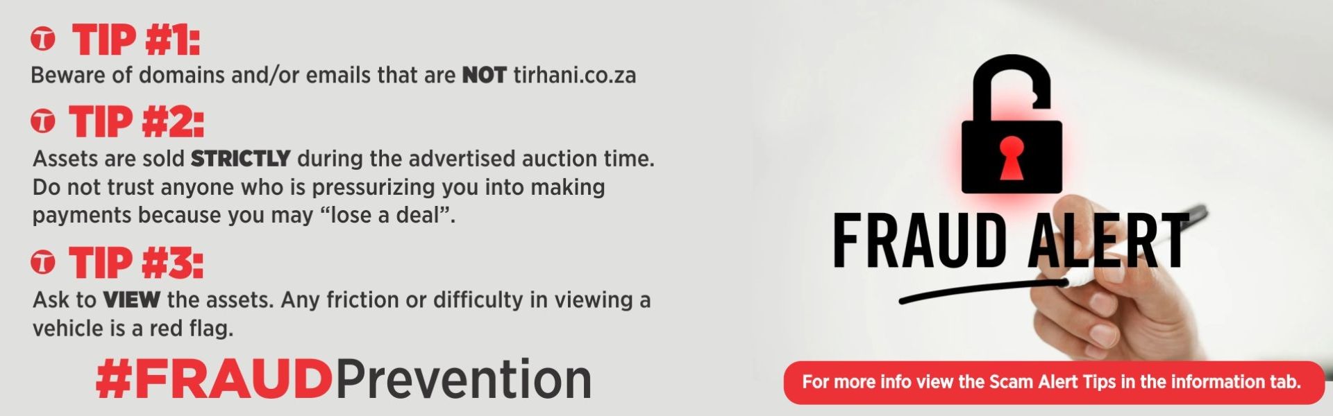 Fraud homepage v3