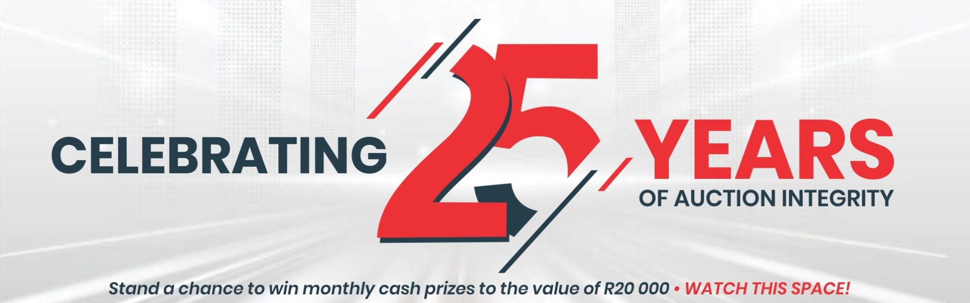 25 years homepage slider