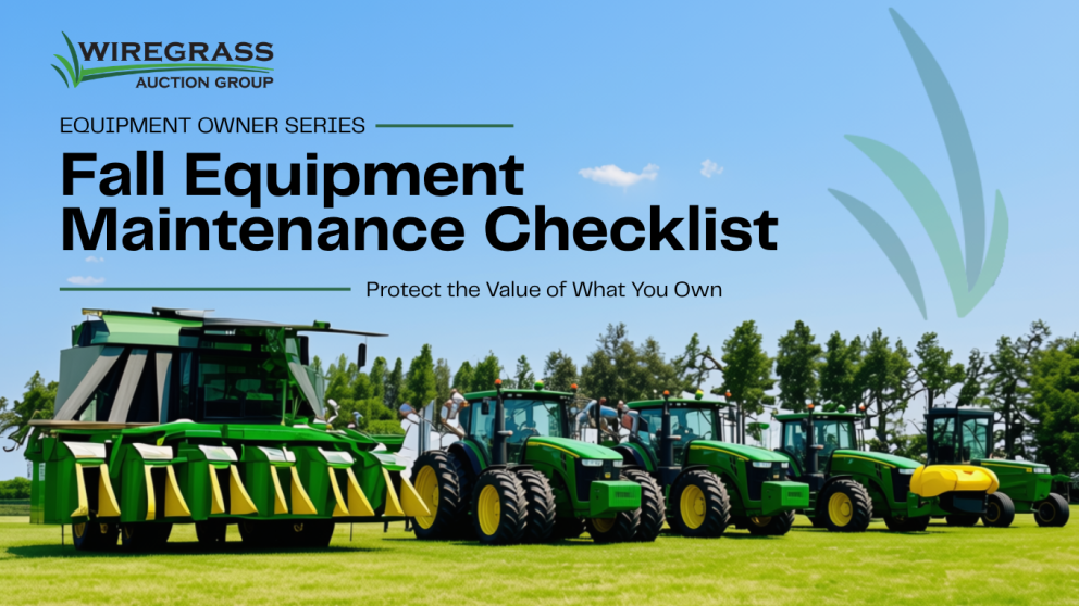 Fall equipment maintenance